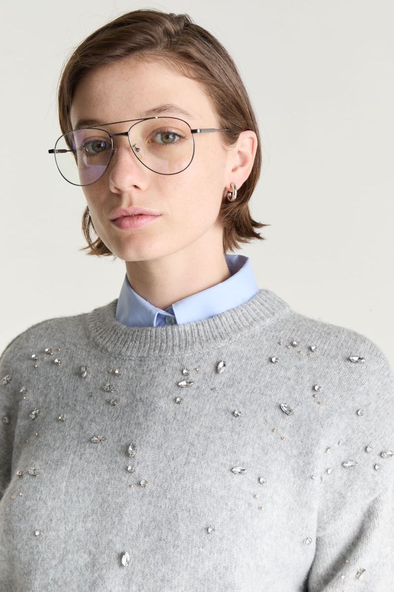 SWEATER FULL DIAMONDS