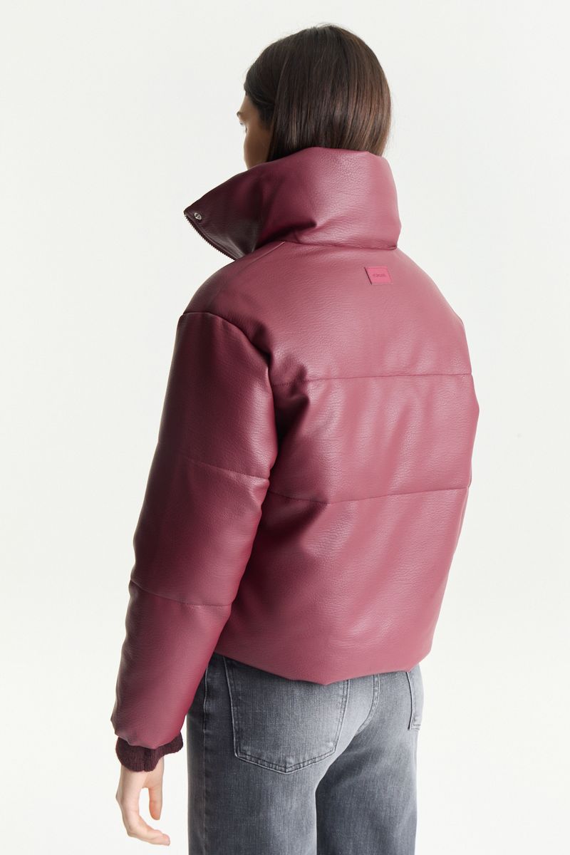 CAMPERA LEATHER PUFFER