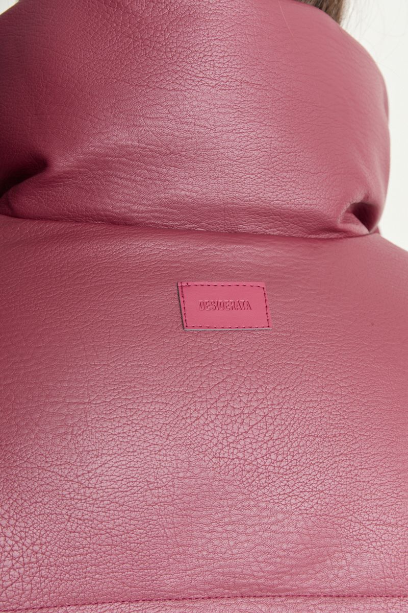 CAMPERA LEATHER PUFFER