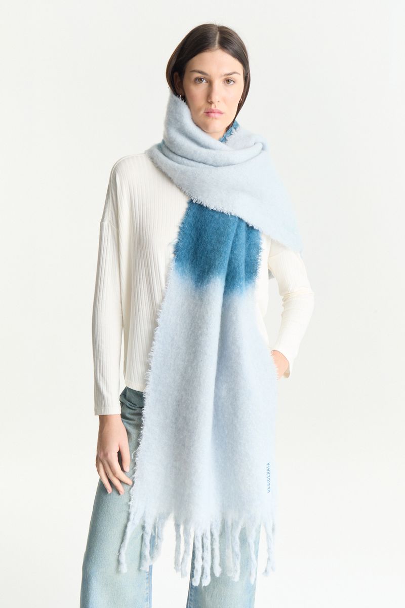 BUFANDAS WOOL DEGRADE