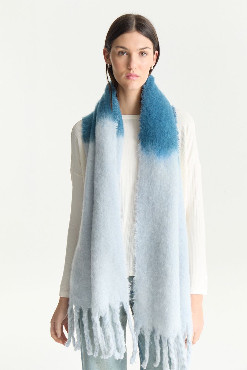 BUFANDAS WOOL DEGRADE