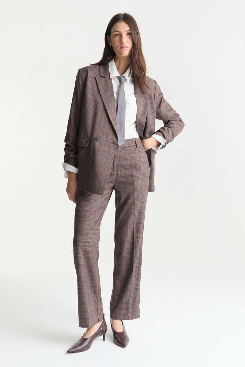 PANTALON JOGGER PPE DE GALES CON LUREX