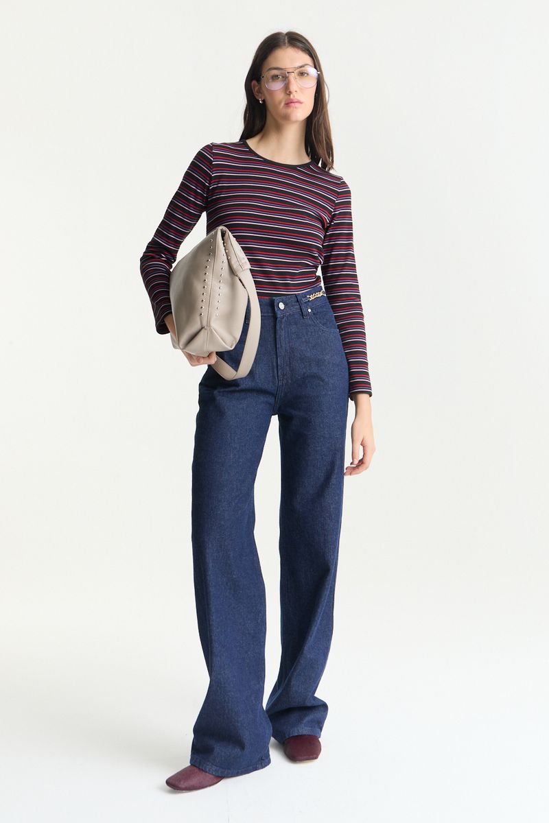REMERA RIBB STRIPES COLOR