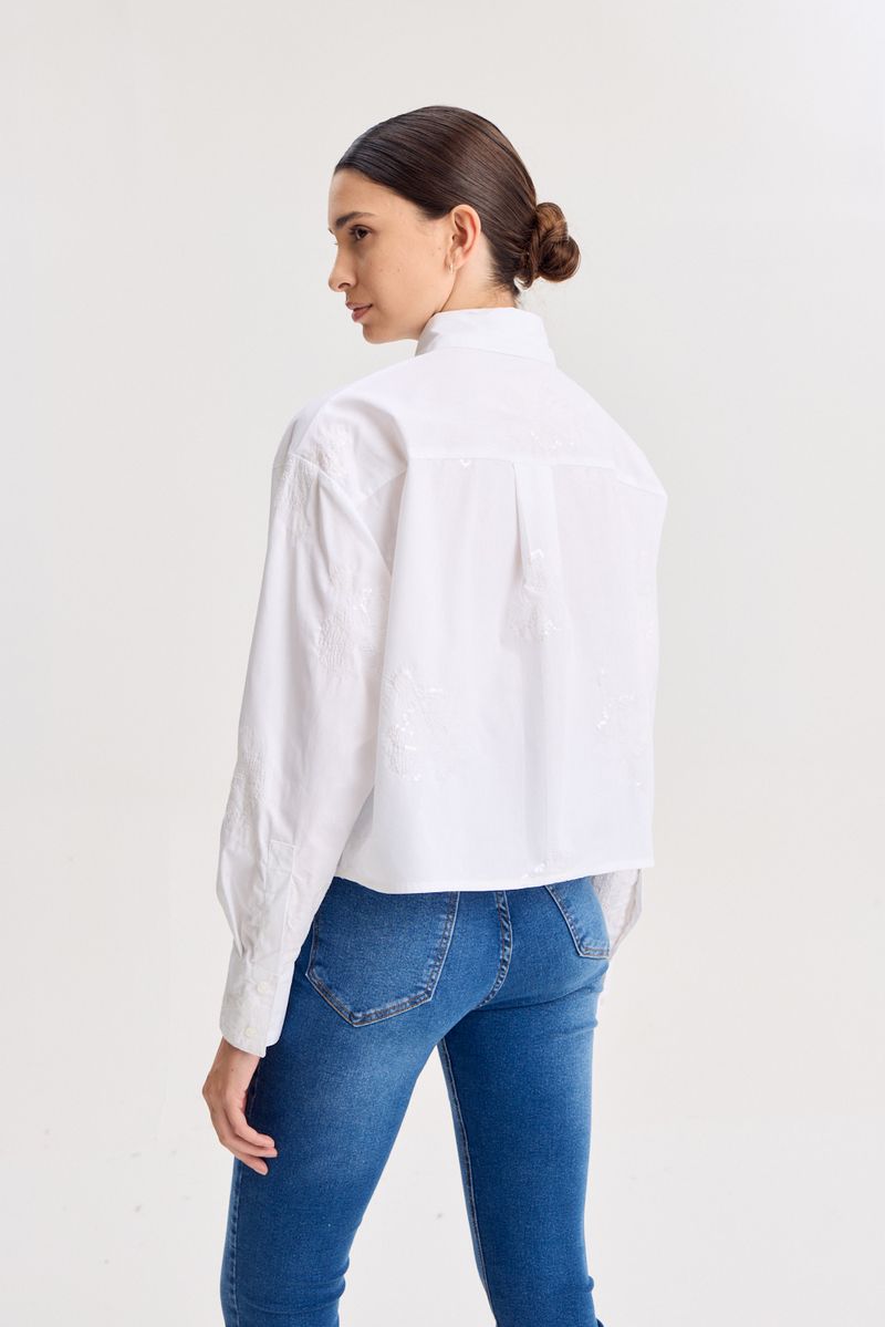 CAMISA POPLIN EMBROIDERY