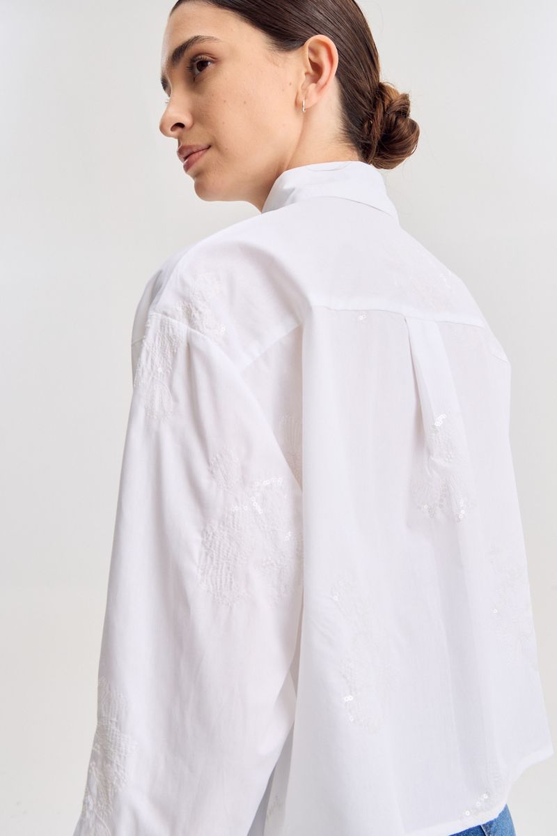 CAMISA POPLIN EMBROIDERY