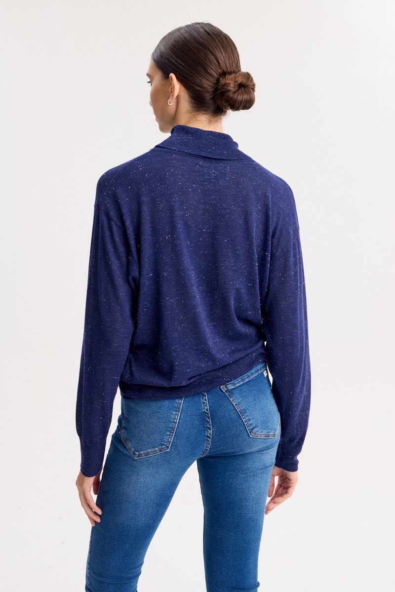 SWEATER TURTLE ESSENTIAL LUREX