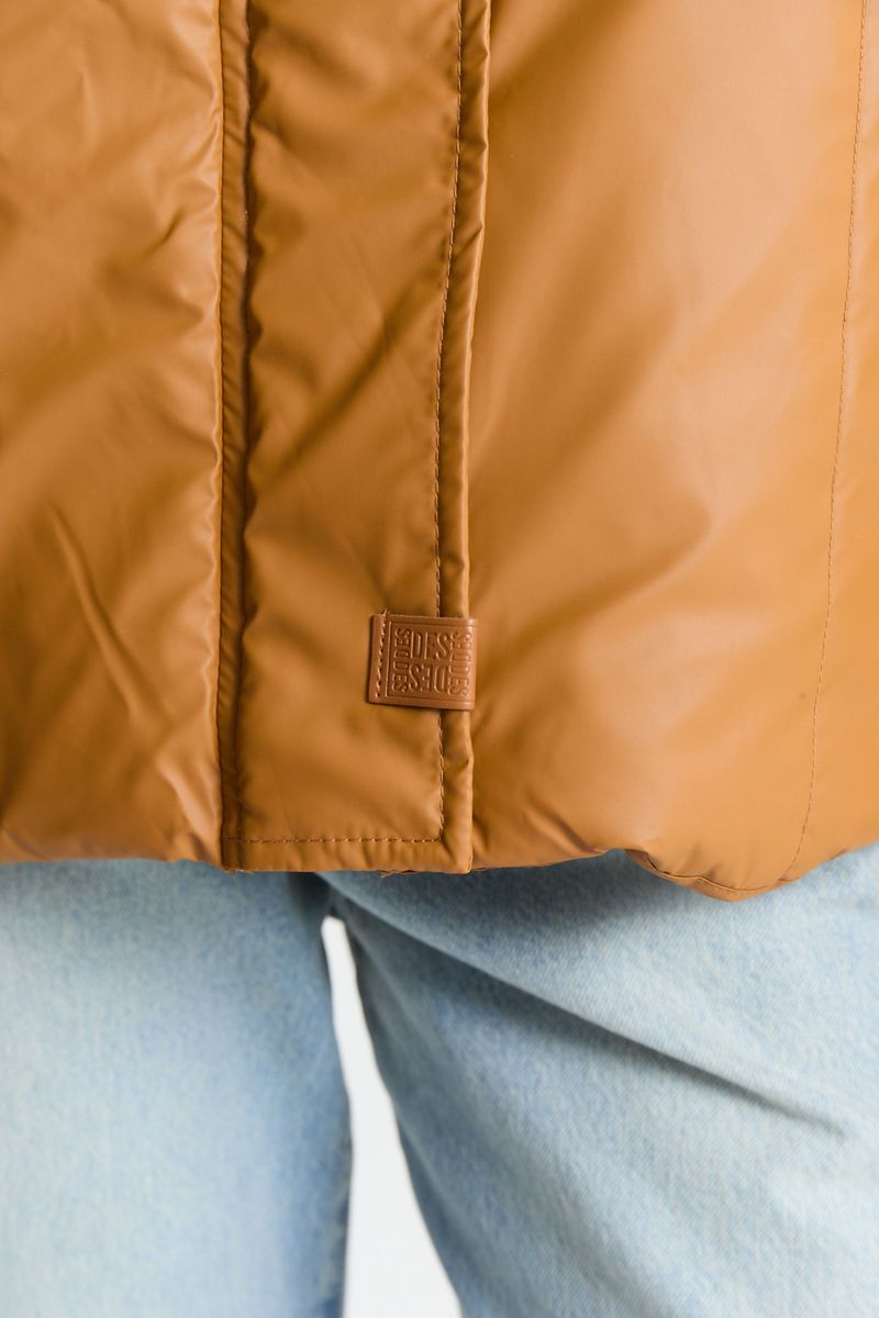 CAMPERA MIXED TEXTURES
