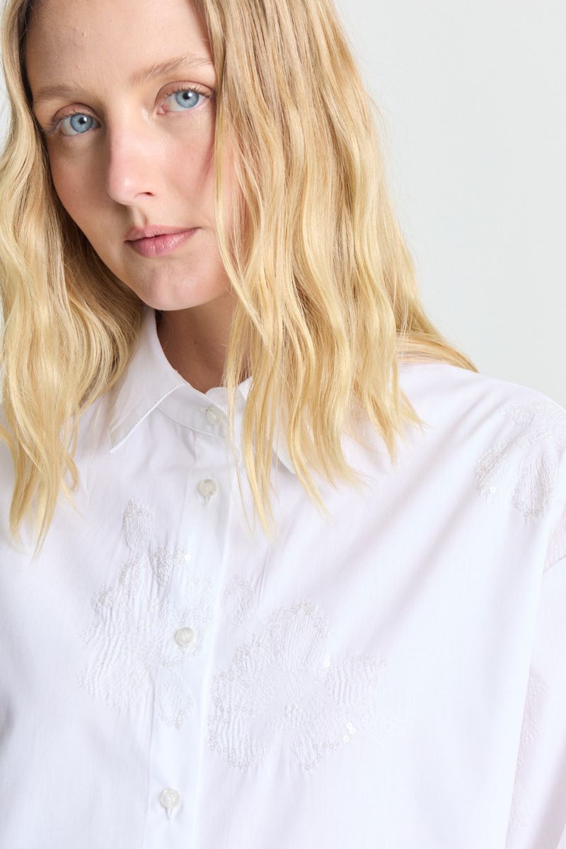 CAMISA POPLIN EMBROIDERY