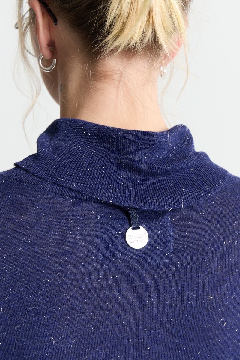 SWEATER TURTLE ESSENTIAL LUREX