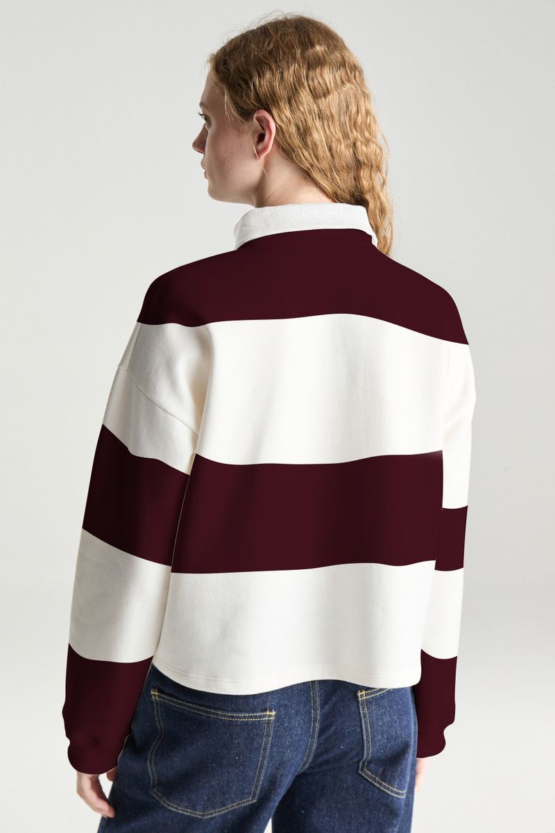 BUZO STRIPE PREPPY