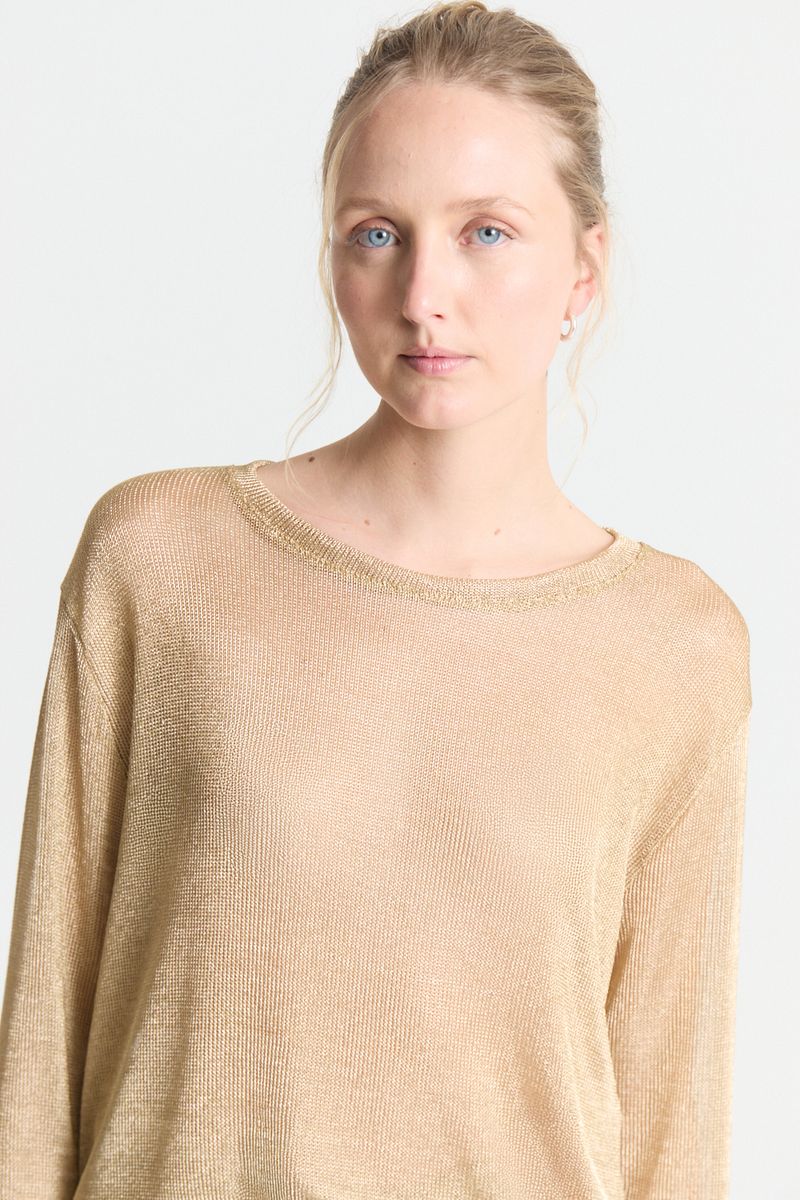 REMERA ML OVER MESH