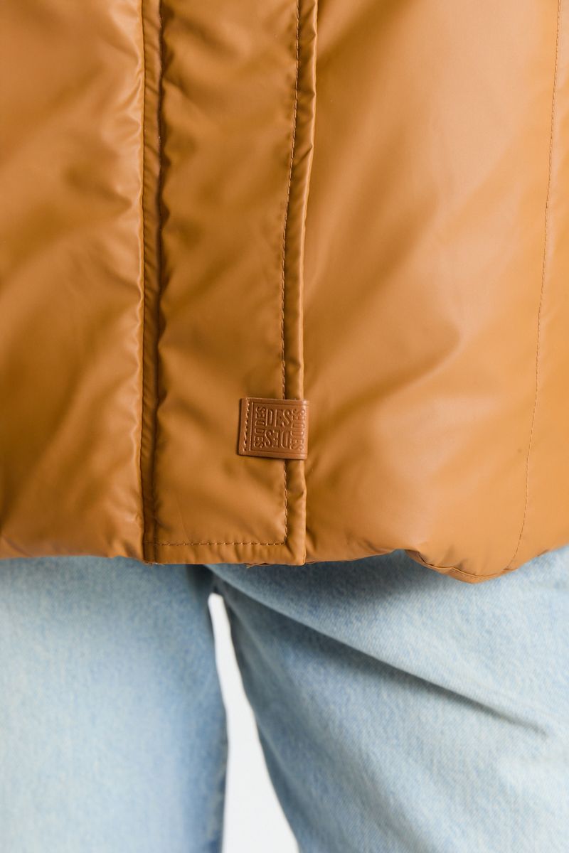 CAMPERA MIXED TEXTURES