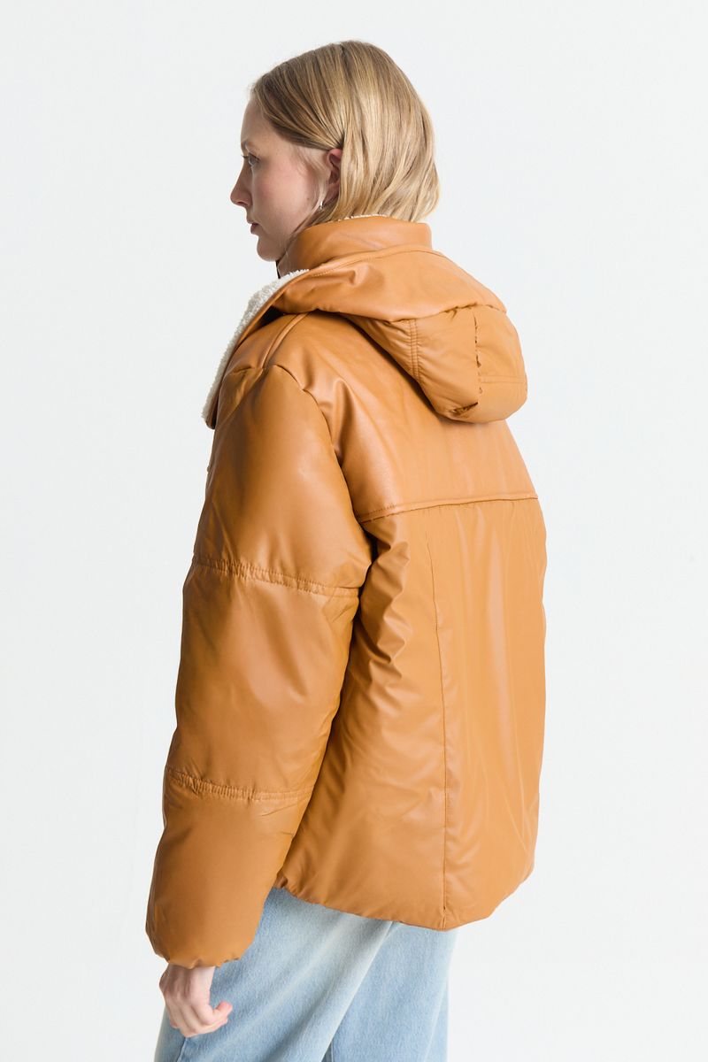 CAMPERA MIXED TEXTURES