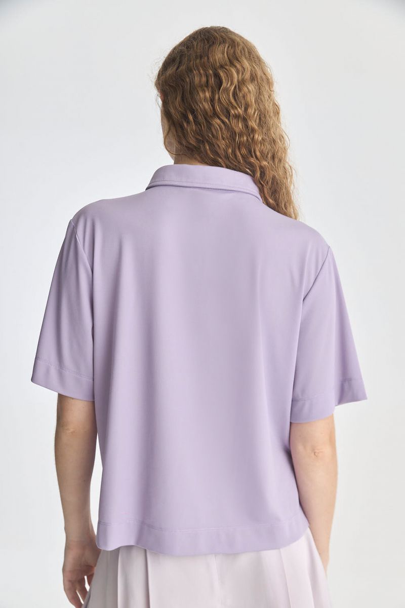 REMERA POLO PIQUÉ GRAY