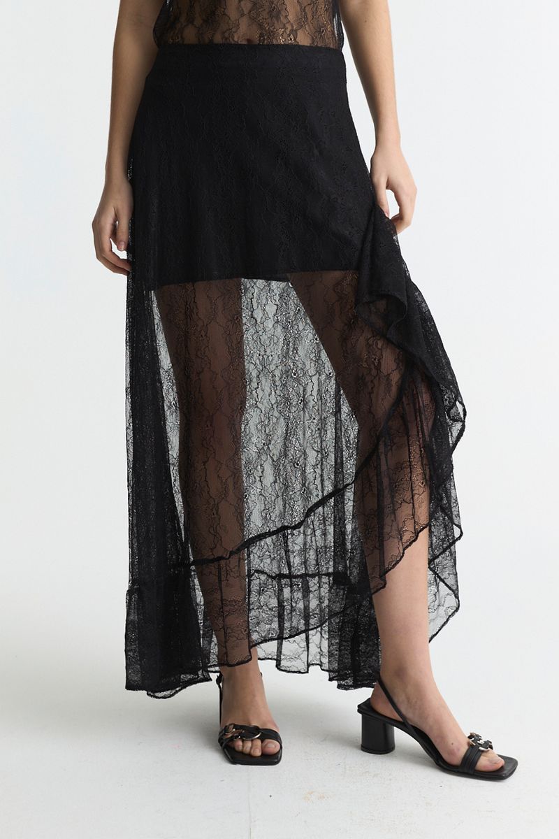 POLLERA LACE RUFFLES