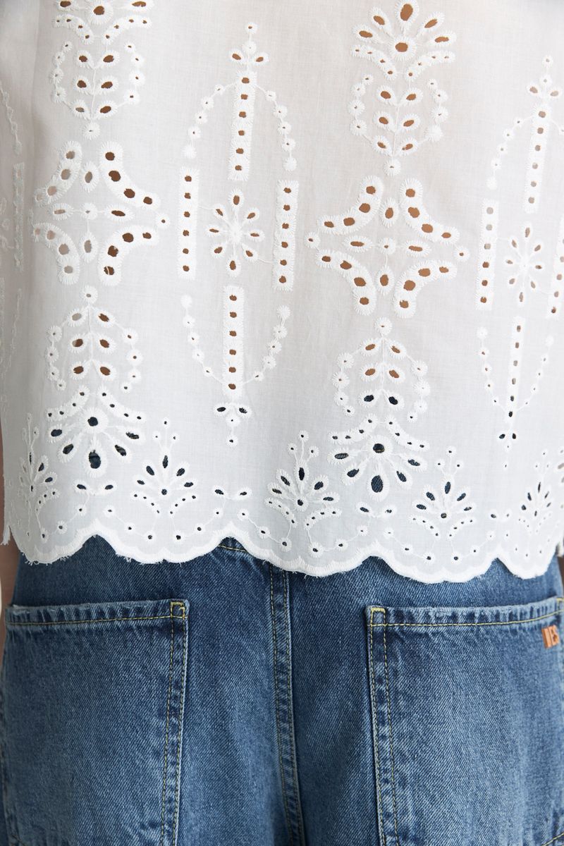 CAMISA BRODERIE NATAL