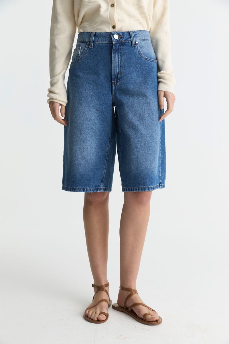 BERMUDA DENIM LONG