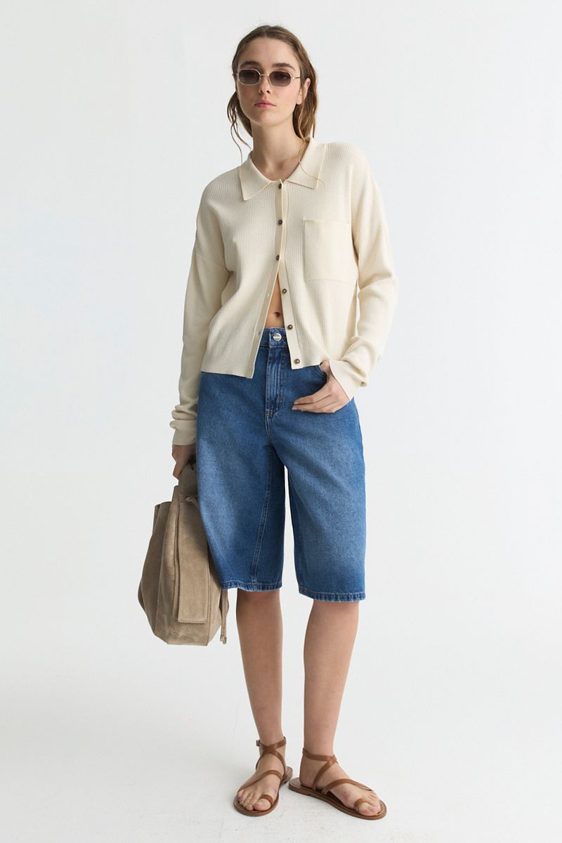 BERMUDA DENIM LONG