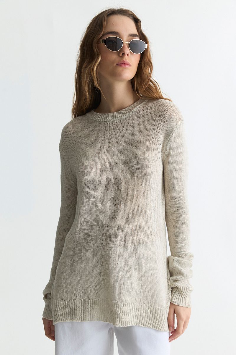 SWEATER RELAX SATIN