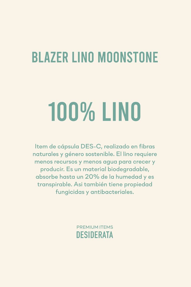 BLAZER LINO MOONSTONE