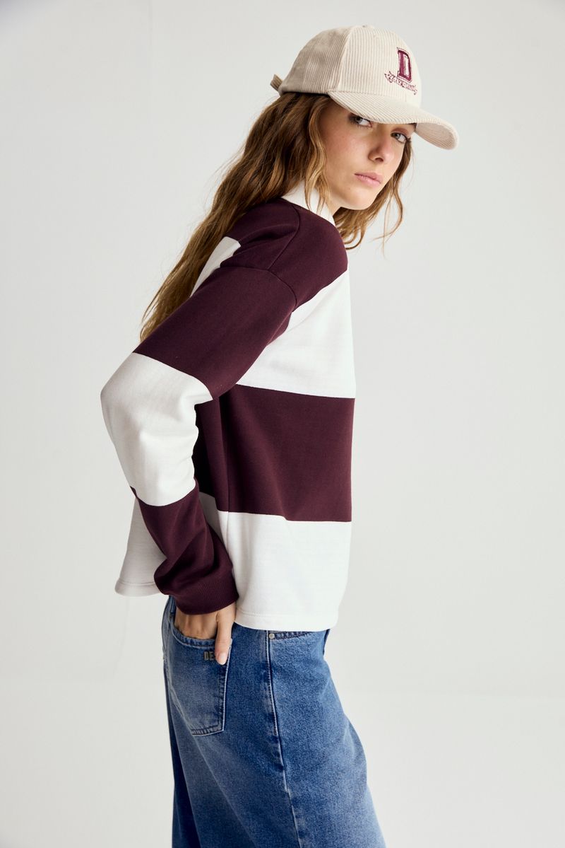 BUZO STRIPE PREPPY