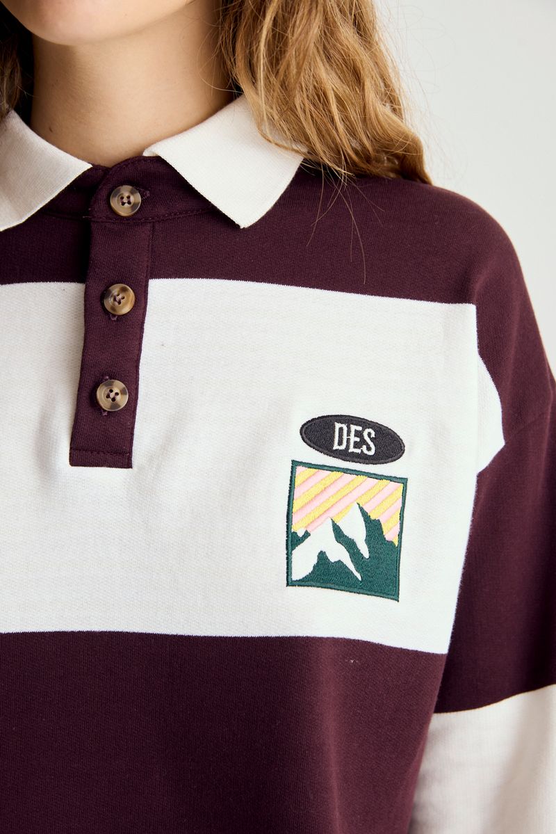 BUZO STRIPE PREPPY