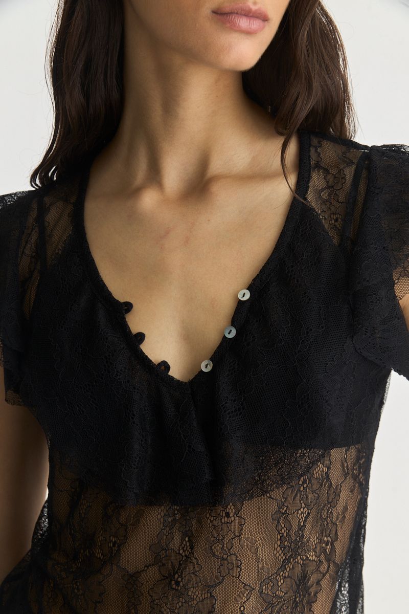 REMERA BOHO LACE