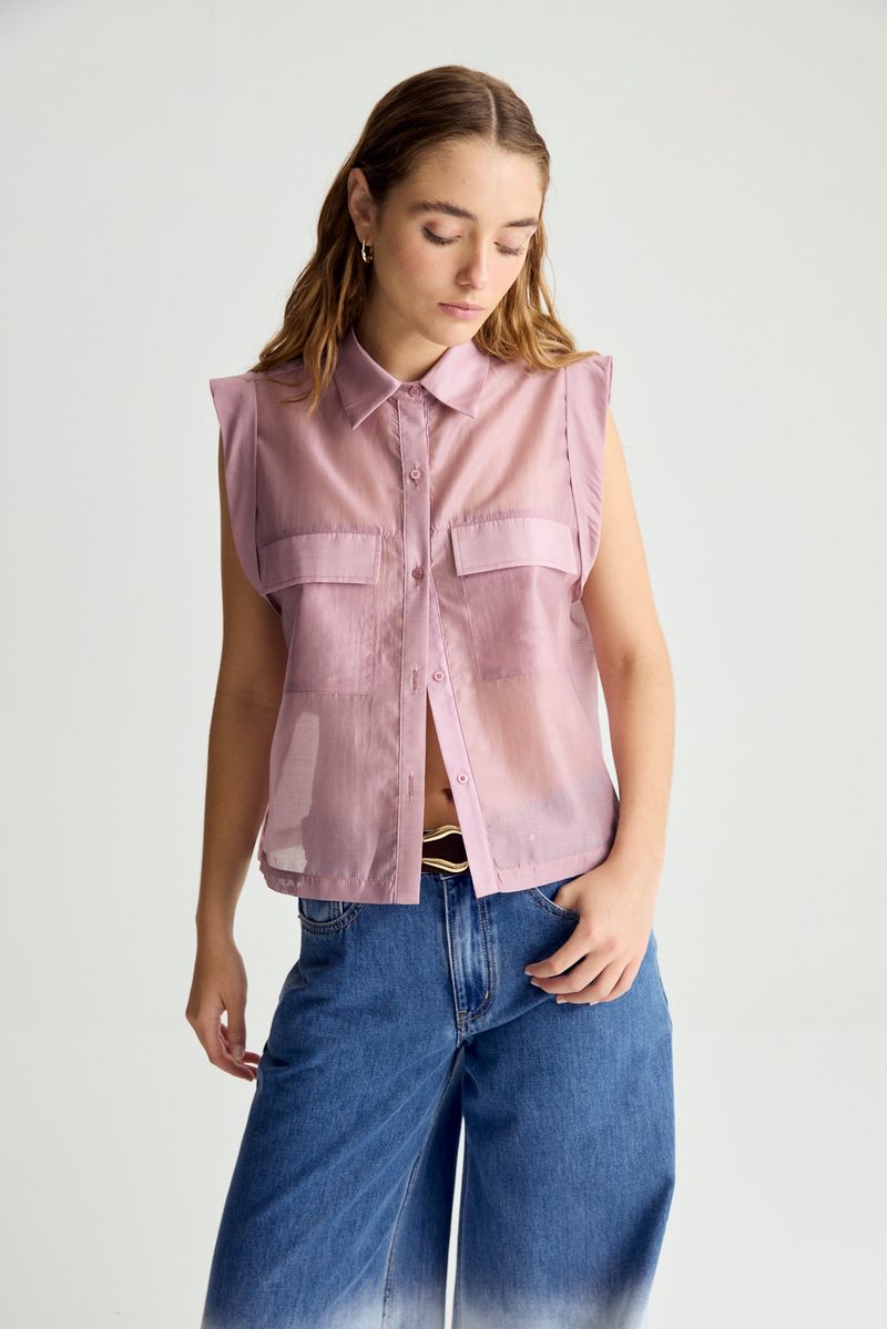 CAMISA SHEER NIGHT