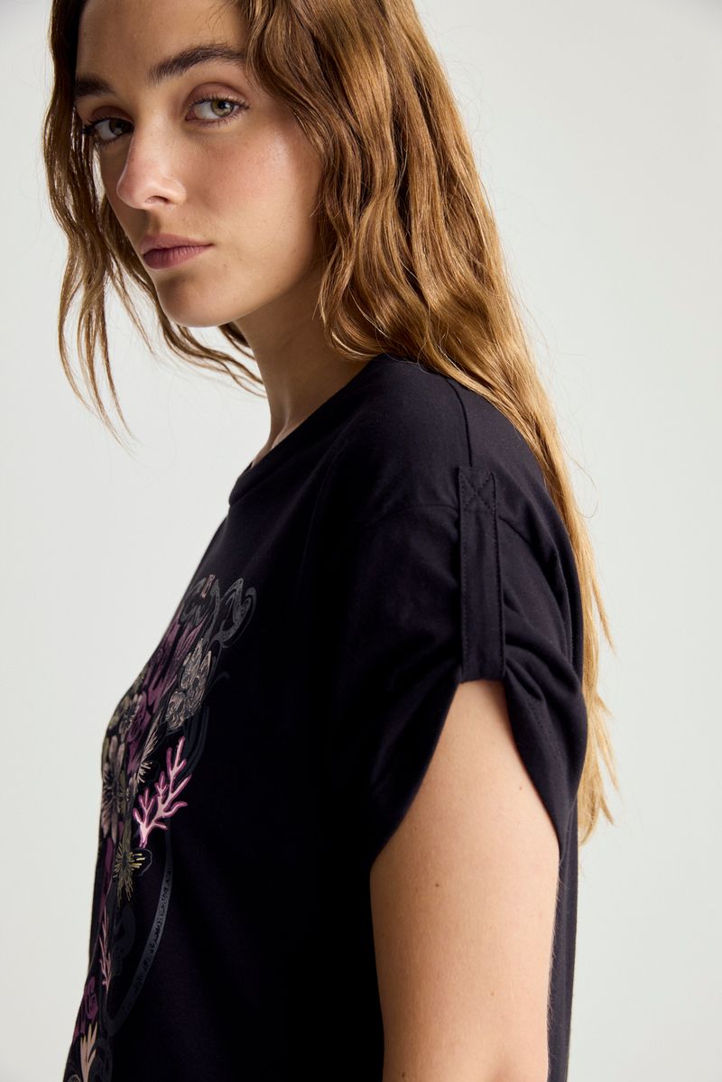 REMERA COTTON PRINT BLISS