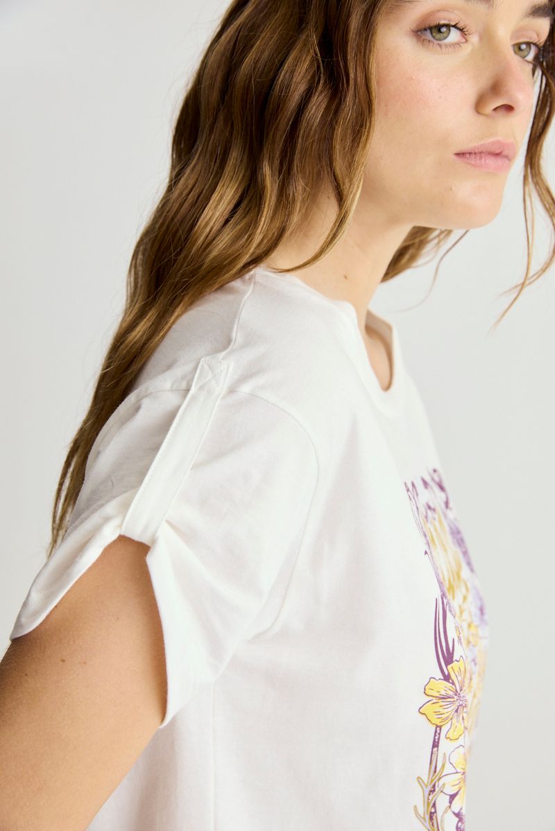 REMERA COTTON PRINT BLISS