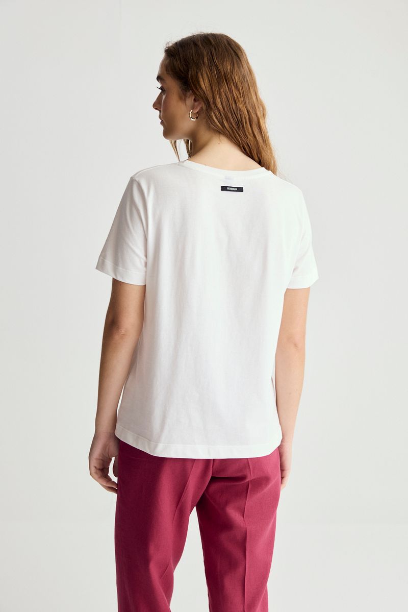 REMERA COTTON PRINT LUCKY