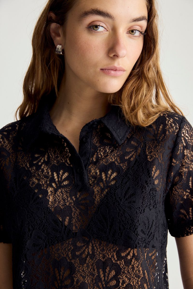 REMERA POLO ENCAJE DAWSON