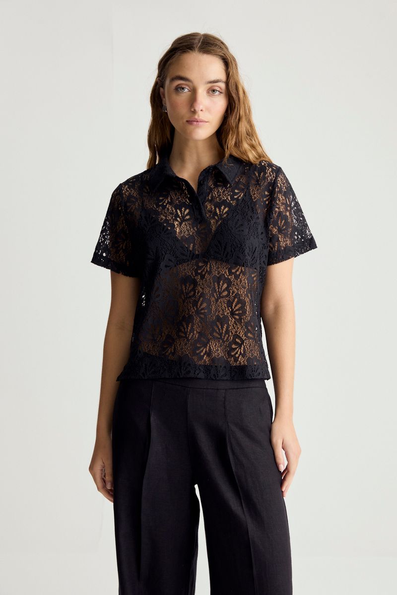 REMERA POLO ENCAJE DAWSON