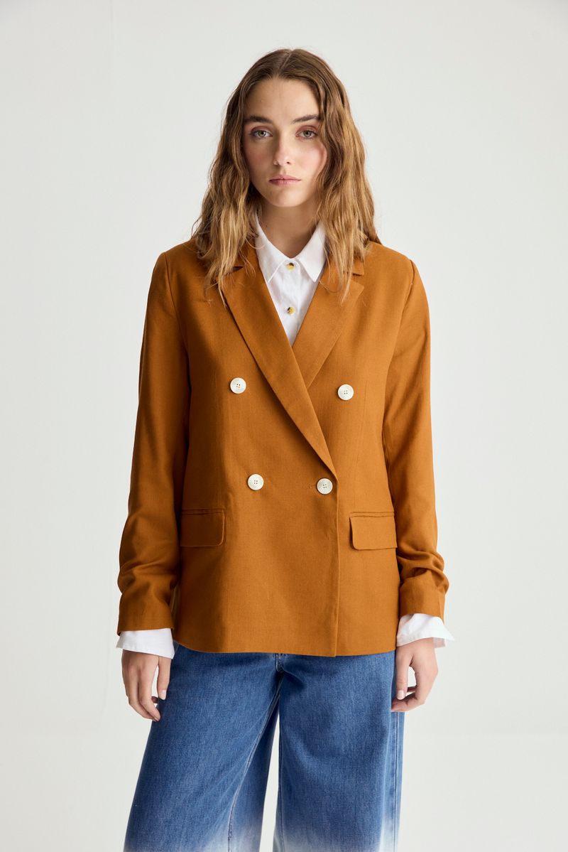 BLAZER LINO GARDENIA