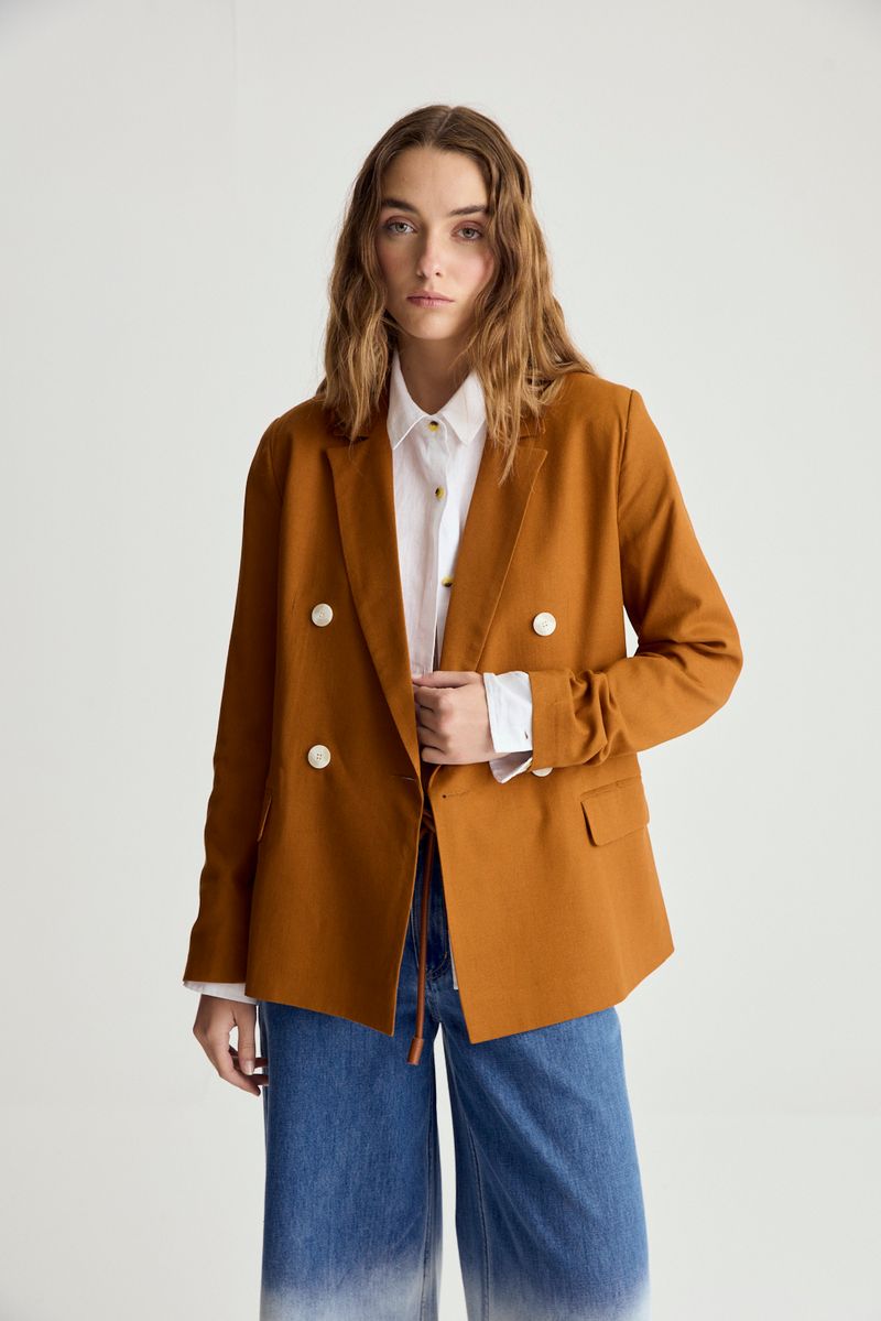 BLAZER LINO GARDENIA