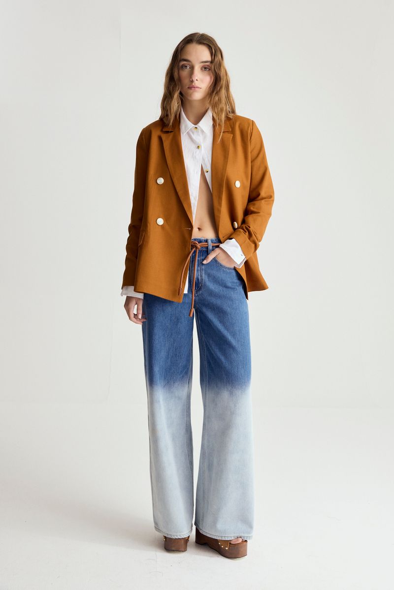 BLAZER LINO GARDENIA