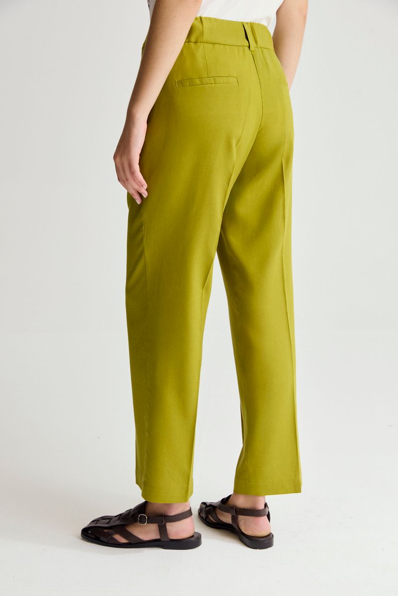PANTALON LINO GARDENIA
