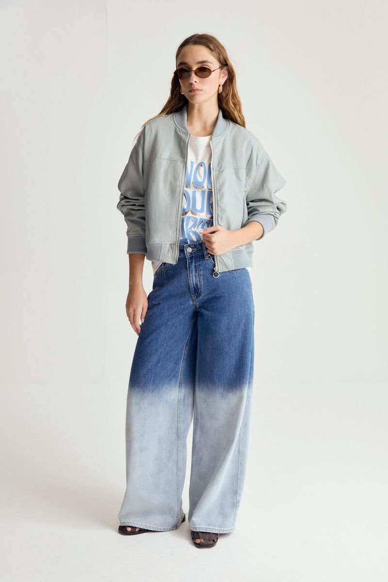 BOMBER LIGHT VEGAN LEATHER