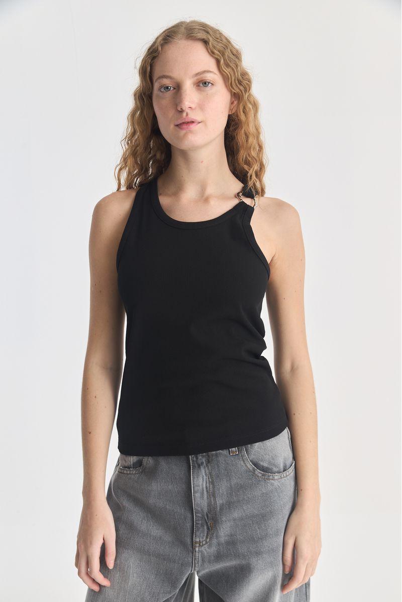 MUSCULOSA RIBBED EMBELLISH