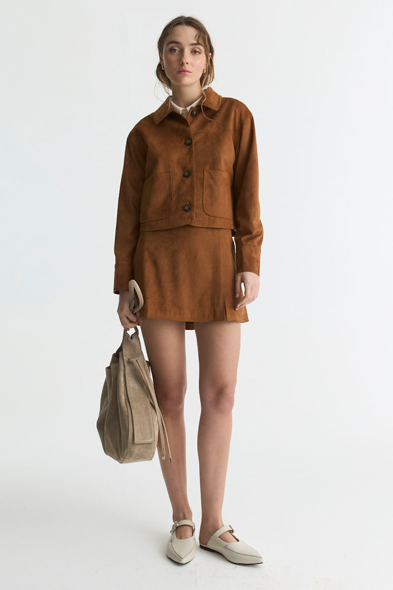 CAMPERA SUEDE ALANIS