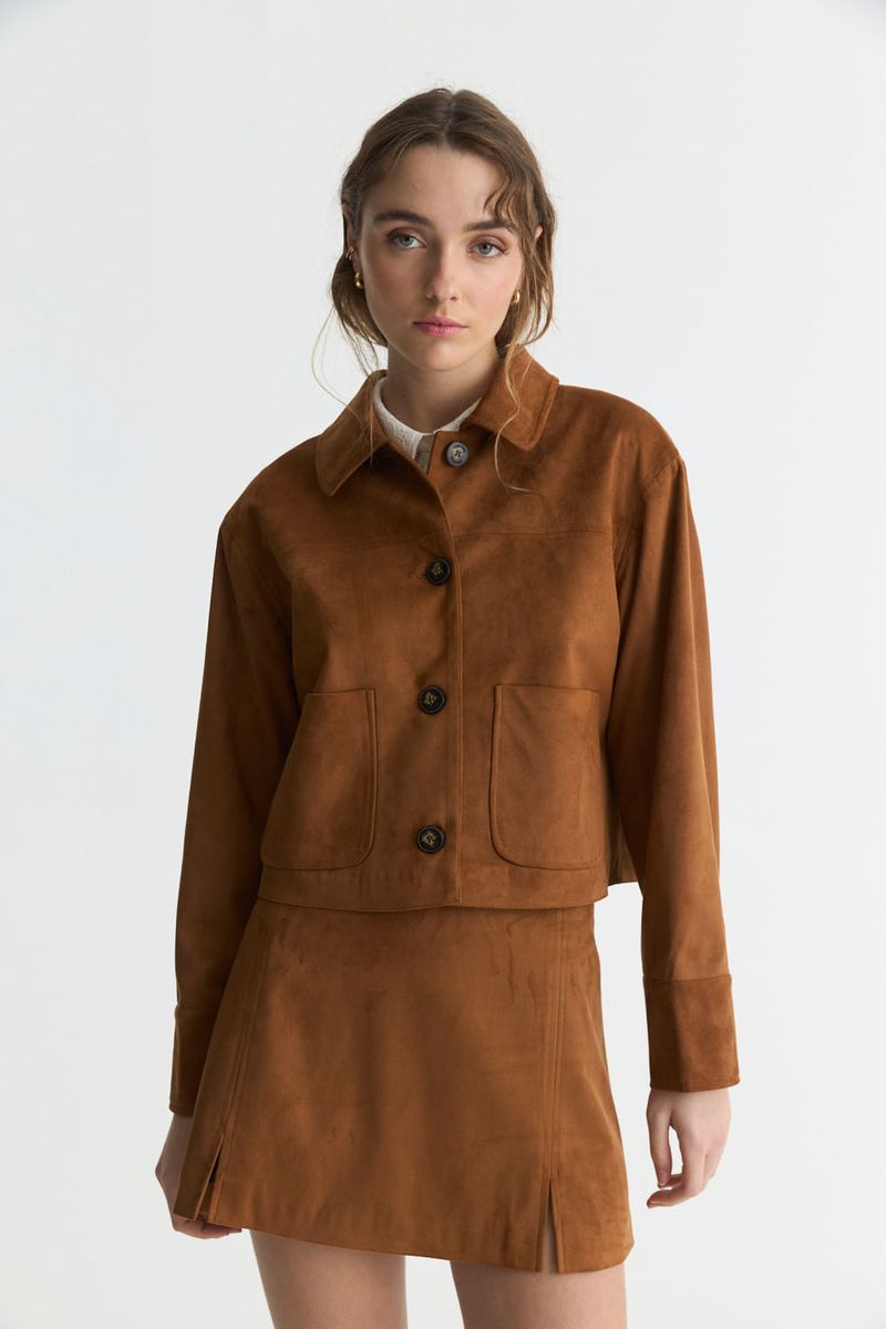 CAMPERA SUEDE ALANIS