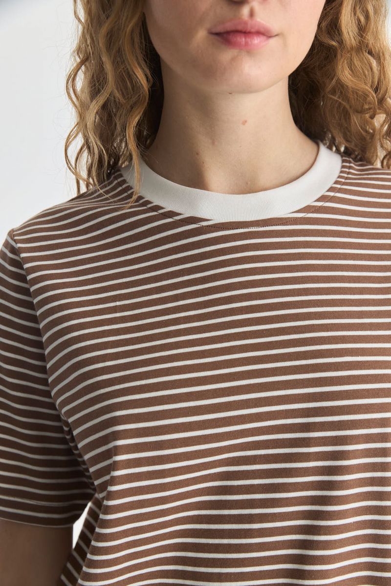 REMERA HEAVY STRIPES IVY