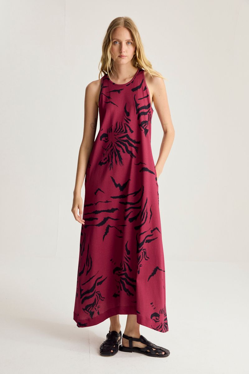 VESTIDO PRINT MALASIA
