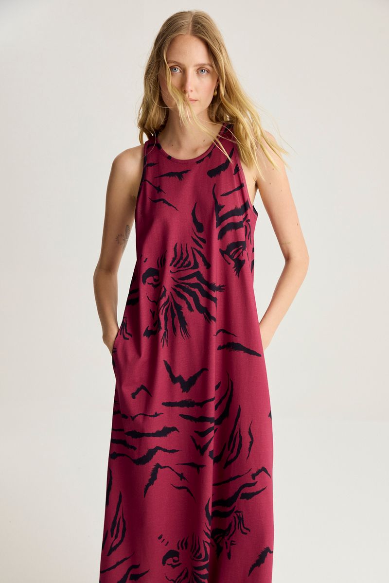 VESTIDO PRINT MALASIA