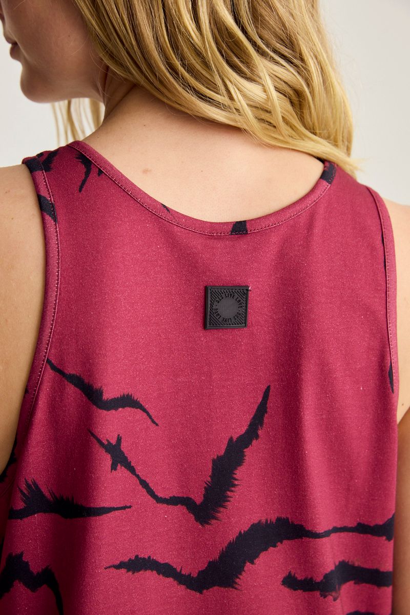 VESTIDO PRINT MALASIA