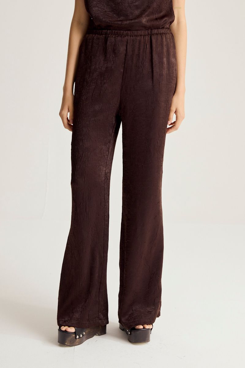 PANTALON SATEN CRINKLED