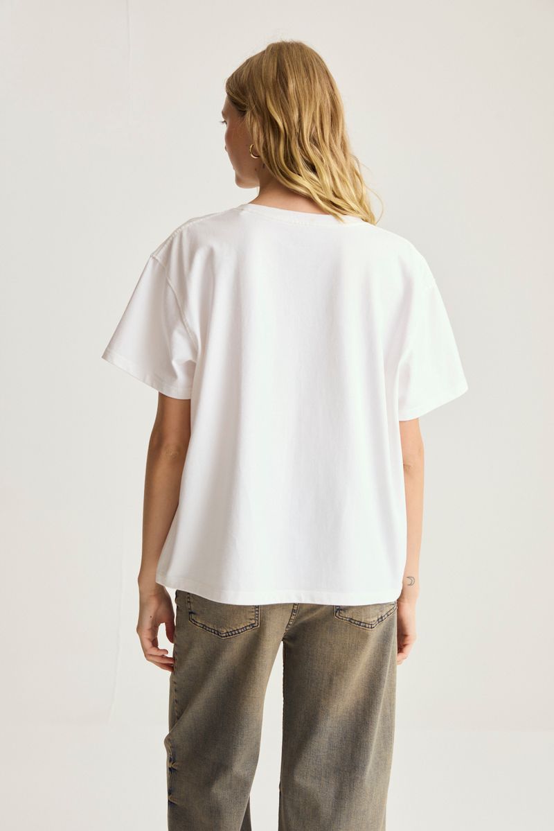 REMERA EMBELLISH WASHED DOTS