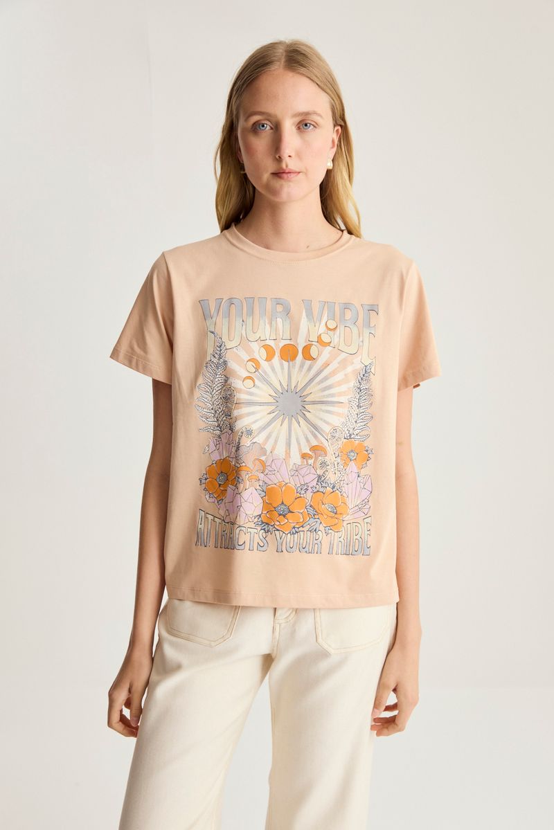 REMERA PIMA PRINT VIBES