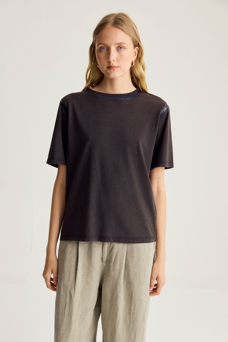 REMERA COTTON WASHED FOIL