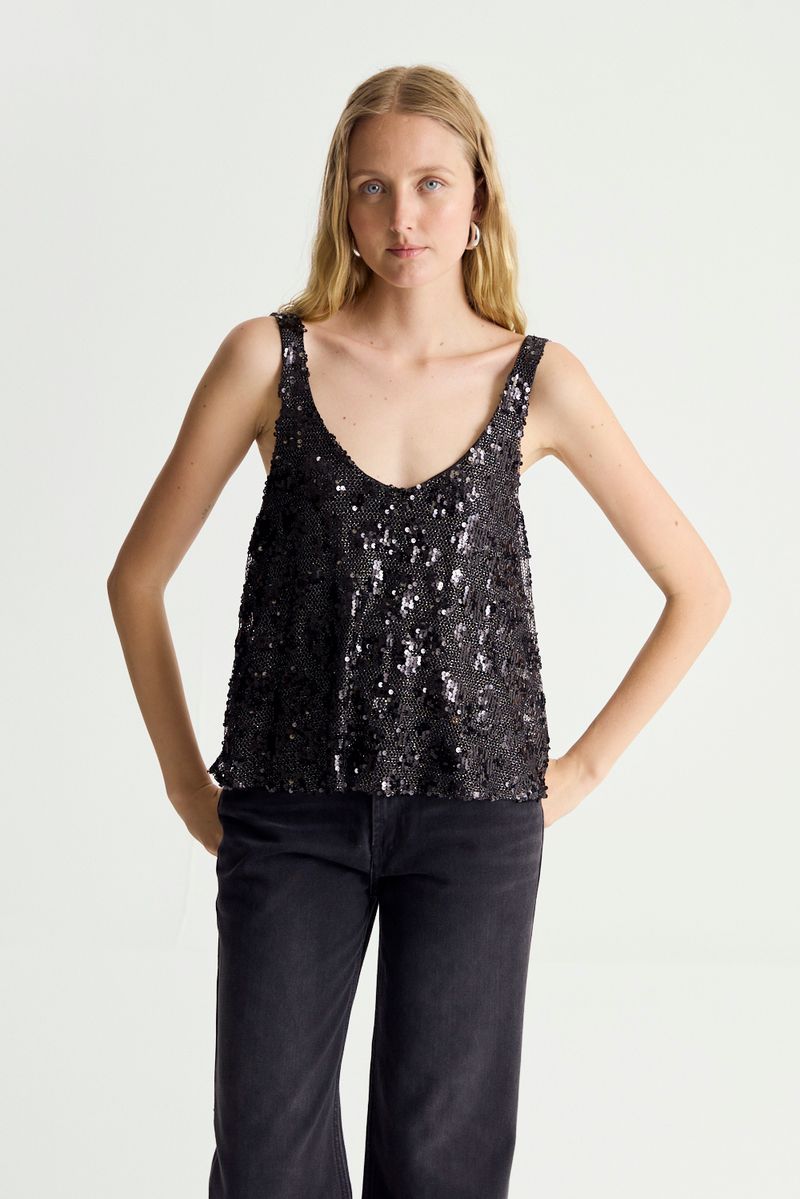 MUSCULOSA FULL SEQUINS